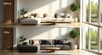 アクチュアル、建築特化AI「ArchiX」に新機能「AI画像編集」追加　部分修正と参照画像対応