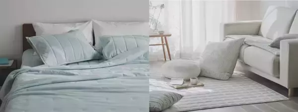 無印良品、綿100％接触冷感「ひんやり綿」34種を2月18日発売　一部店舗・ネットストアで順次展開