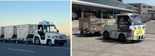 JAL、羽田・成田空港で「自動運転レベル4」実用化へ　完全無人運転のトーイングトラクターが手荷物や貨物を搬送