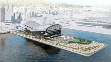 「神戸アリーナプロジェクト」2025年4月開業に向け新築着工　スポーツやコンサートなどのイベントに対応する次世代アリーナ