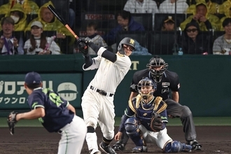 阪神・佐藤輝明、打率と打点リーグトップ　掛布氏「数字ほど…」