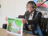 「小湊鐵道、地元の民話をもとに紙芝居を読み聞かせ」の画像1