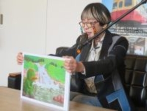 小湊鐵道、地元の民話をもとに紙芝居を読み聞かせ