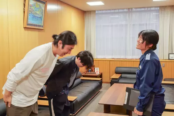 「まさに海猿！？　海上保安官のリーダーを育成する、海上保安大学校にてランパンプスが徹底取材！」の画像