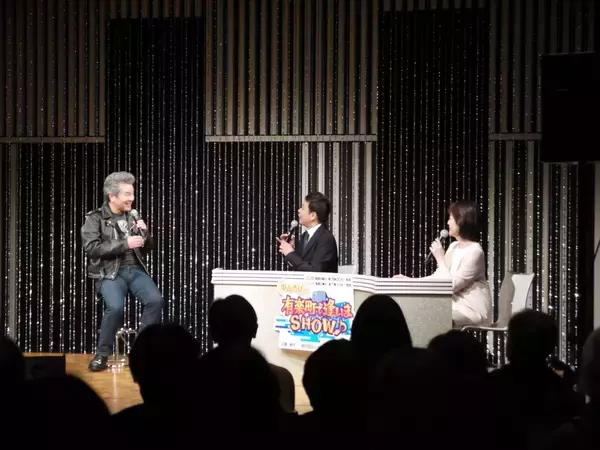 「野村将希、水戸黄門の主題歌を歌って座ったままできる“野村体操”を披露」の画像