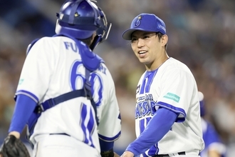 10勝王手のDeNA・東、7回・97球で交代　野村弘樹氏「上位のジャイアンツを相手に完封はかっこいいなと思ったんですけど…」