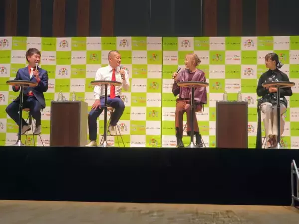 山口智子と大友花恋が登壇　Ｕ字工事と栃木米の魅力を発信