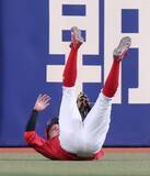 「広島のセンター・大盛、超美技！中田翔氏「あのダイビングが一番難しい」」の画像1