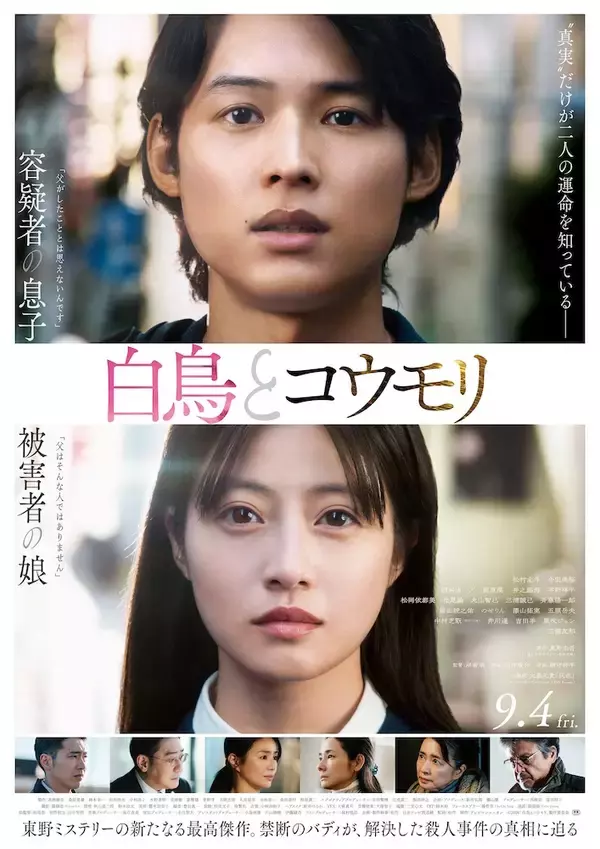 「『白鳥とコウモリ』松村北斗×今田美桜、東野圭吾さんの新たな傑作を完全映画化」の画像
