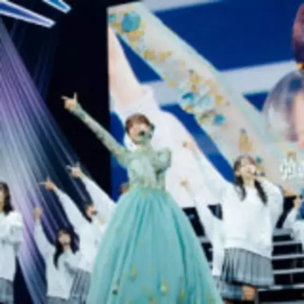 「日向坂46松田好花が涙、涙の卒業セレモニー 自身が作詞した曲で、グループの未来を歌う」の画像