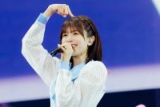 日向坂46松田好花が涙、涙の卒業セレモニー 自身が作詞した曲で、グループの未来を歌う