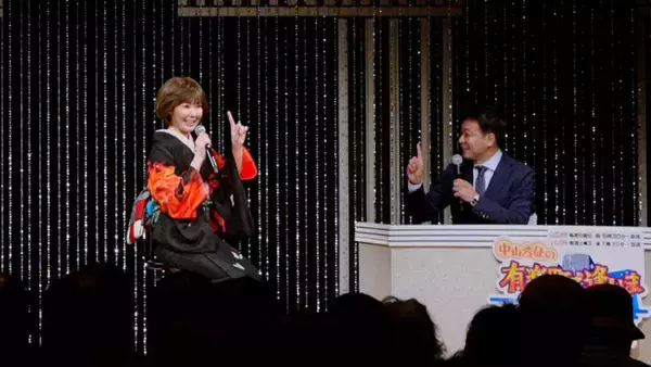 「田川寿美、自ら選曲した昭和の名曲『東京ブギウギ』をLAST FIRSTとデュエット熱唱し笑顔」の画像