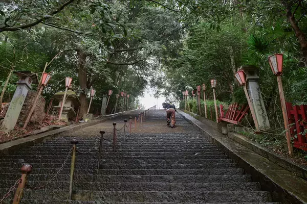 「見た目は7社、中身は56神！？　祈りの集積地、静岡浅間神社でランパンプスが合格祈願！」の画像