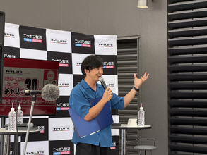 広島競輪場で“チャリ”トーク！『パンサー向井のチャリで60分』