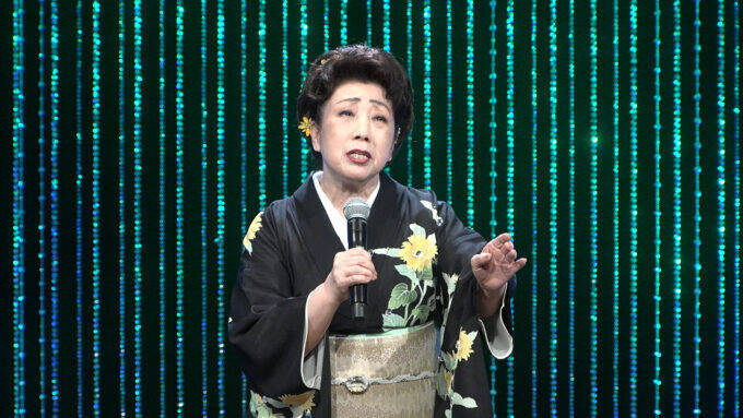 三船和子、デビュー曲『ベトナムの赤い月』を披露　ミノルフォンレコード第1号歌手としての原点