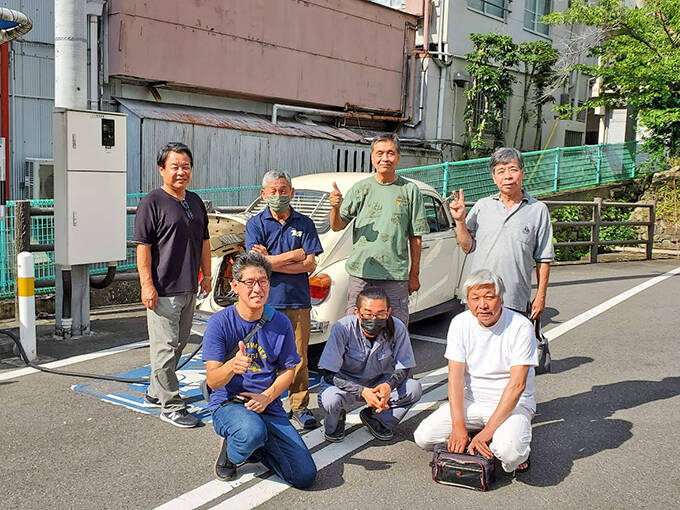 「クラシックカーを電気自動車に」　車を愛するグループ「SCCC」の活動
