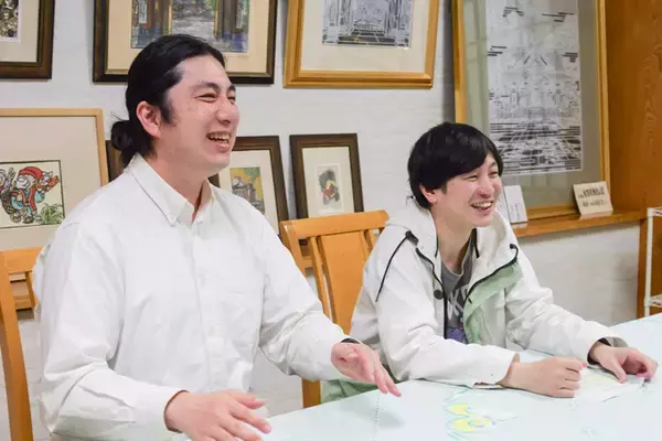 「「小さいおじさん」の正体とは！？　東京のへそ・大宮八幡宮にてランパンプスが合格祈願！」の画像
