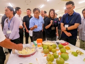 茨城県産梨、統一目揃え会を開催　出来栄えは良好