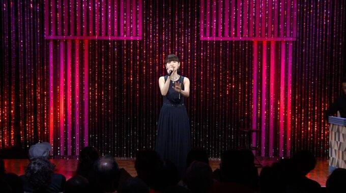 市川由紀乃、ジャンルを超えて「一本刀土俵入り」と「宇宙刑事ギャバン」を即興で披露！