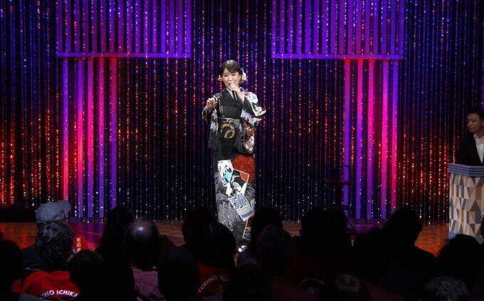 市川由紀乃、ジャンルを超えて「一本刀土俵入り」と「宇宙刑事ギャバン」を即興で披露！