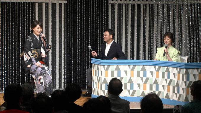 市川由紀乃、ジャンルを超えて「一本刀土俵入り」と「宇宙刑事ギャバン」を即興で披露！