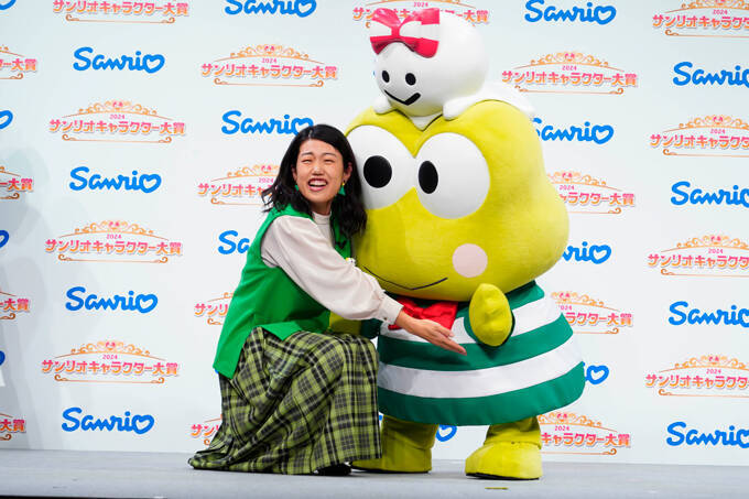 横澤夏子・松村沙友理が、サンリオキャラクターと対面して大興奮！　「2024年サンリオキャラクター大賞」開幕