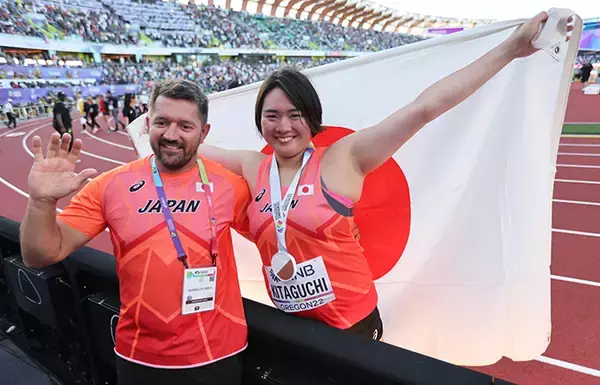 女子やり投・北口榛花　「日本人初」を叶え続けた先にある「女王・シュポタコバ選手からの継承」