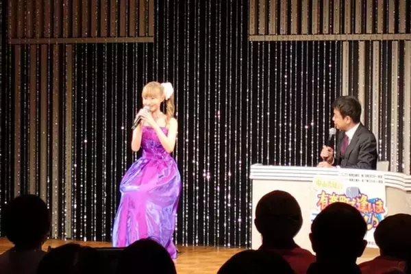 「原田悠里、代表曲『津軽の花』を歌い終えたあと、その場でジャンプをする理由があった！」の画像