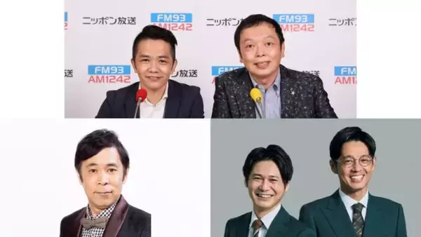 「ナイナイ岡村、トットが生登場！『中川家 ザ・ラジオショー』」の画像