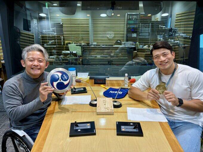 新行市佳アナウンサーとパラリンピアン花岡伸和氏が 2025年のパラスポーツの大会を振り返り！ 『Road to Dream パラアスリート』