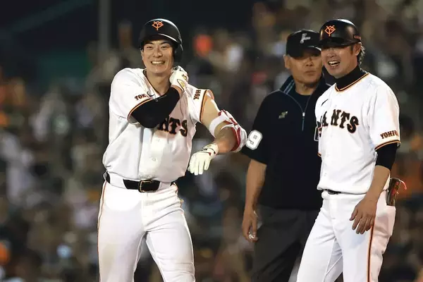 野村弘樹氏「これが松本のうまさ」巨人・松本剛が粘って粘ってライト前安打