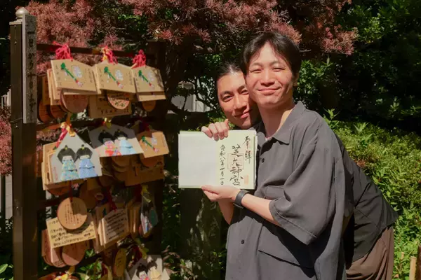 「入手困難の強運御守！？　平安時代から続く「関東のお伊勢さま」、芝大神宮にてランパンプスが合格祈願！」の画像