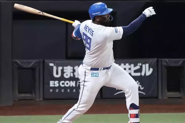 日本ハム・レイエス、3安打1四球で打率.323に上昇！平野謙氏、第3打席の右安に「狙ってますよね」