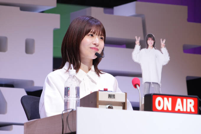 “ラジオ愛”あふれるイベントにリスナーも大熱狂！『日向坂46・松田好花のオールナイトニッポンX 松田のトークが聴きてぇか！ in パシフィコ横浜』