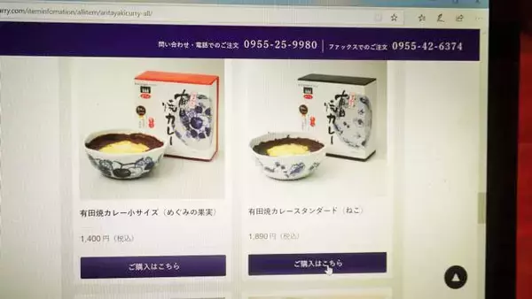 「有田駅「有田焼カレー スタンダード（ねこ）」(1890円)～「駅弁の通信販売」を楽しもう！ 我が家で旅気分！(vol.6有田テラス編)」の画像