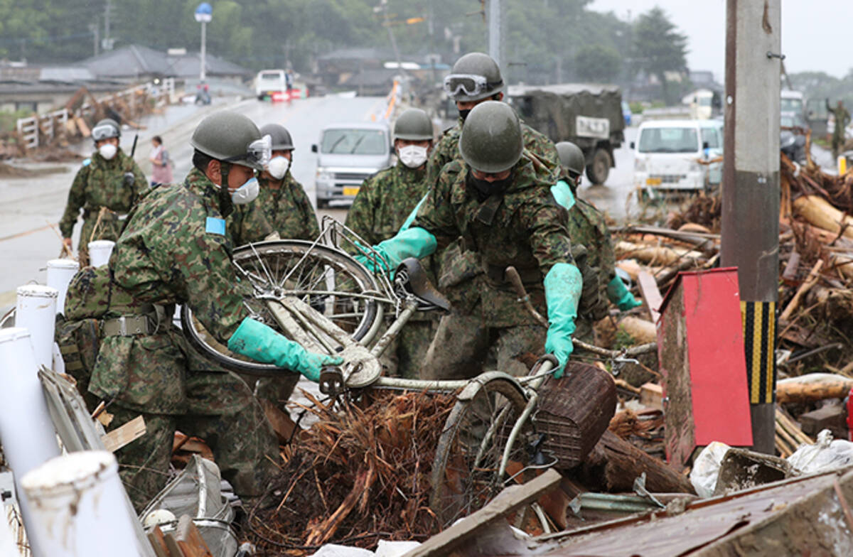 住民の高齢化により変化して来た自衛隊の支援行動 豪雨被災地 年7月日 エキサイトニュース