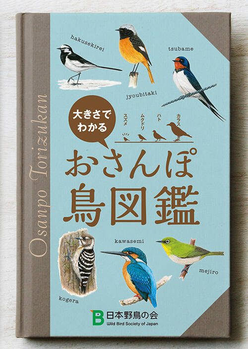 無料冊子『おさんぽ鳥図鑑』を片手に近所の鳥を観察してみる