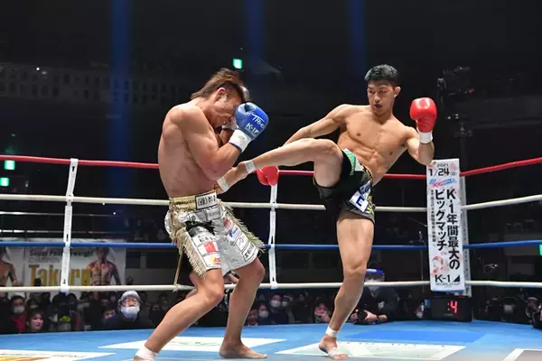 「K-1　ゴンナパーが林に勝利！　木村ミノル、復帰した芦澤竜誠が渾身のKO勝利！」の画像