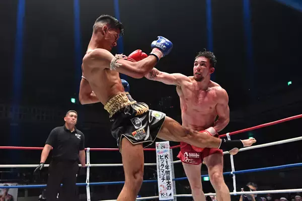 「K-1　ゴンナパーが林に勝利！　木村ミノル、復帰した芦澤竜誠が渾身のKO勝利！」の画像