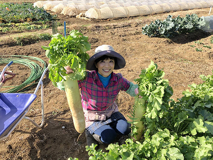 榊原郁恵～50歳から始めた野菜づくりの魅力