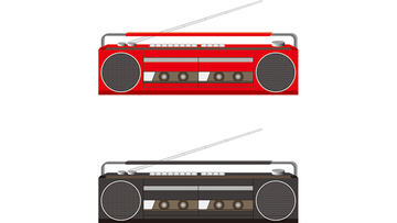 オシャレなステレオラジカセが「赤」というイメージになったきっかけ