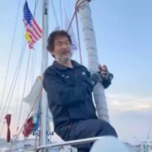 「【速報】辛坊治郎、明日22日夜に日本帰還に向けてヨットでアメリカを出発することを発表」の画像