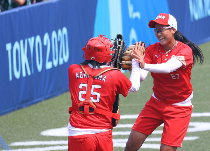 後藤 藤田 渥美 様々な ヒロイン が出てくる女子ソフト 日本代表 2連勝で好発進 21年7月24日 エキサイトニュース
