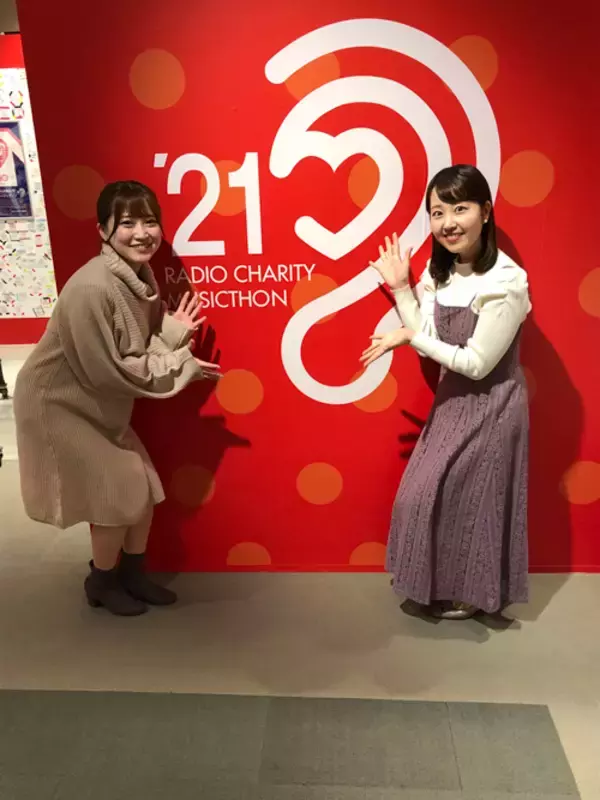 熊谷実帆アナ、前島花音アナが有楽町マルイ7階愛の泉に