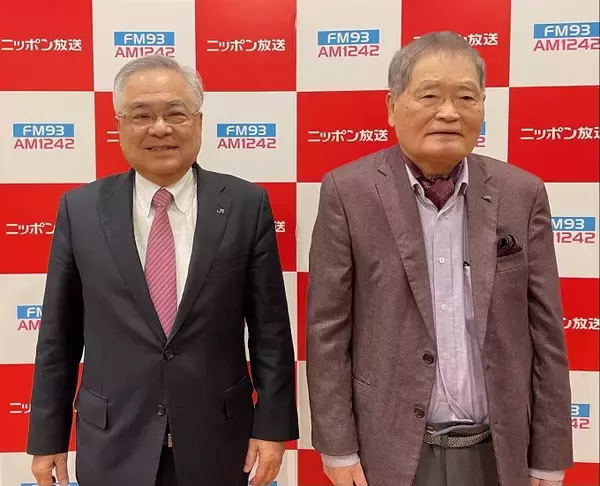 「冨田哲郎氏と亀井静香氏がニッポン放送で新春放談　新型コロナウイルスの影響でダメージを負った日本経済　2022年復活のキーワードは「地域再生」」の画像
