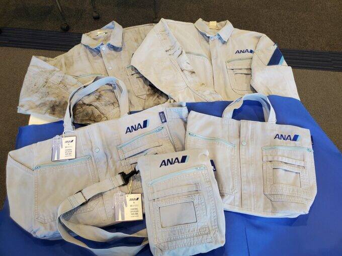廃棄する備品を新たな商品に　ANAアップサイクルプロジェクト
