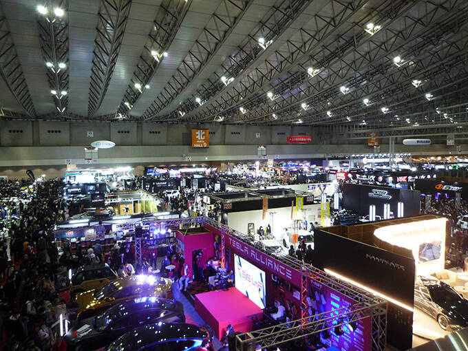 東京オートサロン　ここにも環境対応の波が