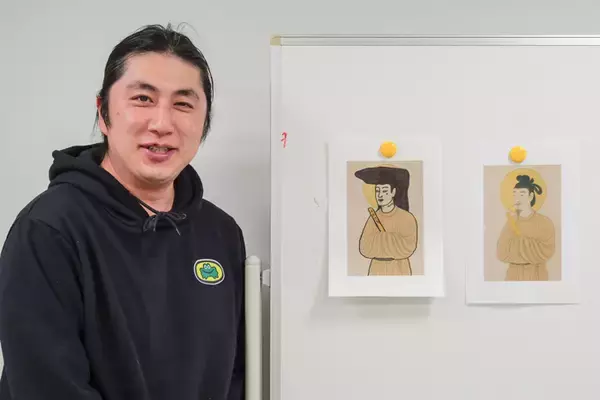 「受験生の時間を守れ！　「教科書の偉人落書き選手権」3本勝負でランパンプスが対決！」の画像