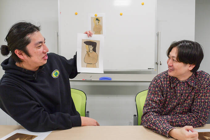 受験生の時間を守れ！　「教科書の偉人落書き選手権」3本勝負でランパンプスが対決！