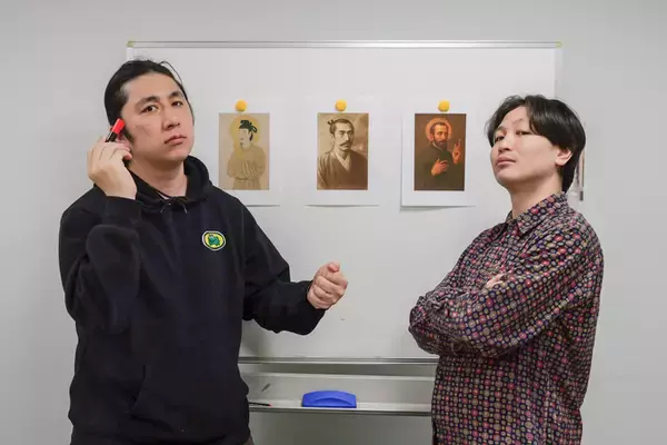 「受験生の時間を守れ！　「教科書の偉人落書き選手権」3本勝負でランパンプスが対決！」の画像